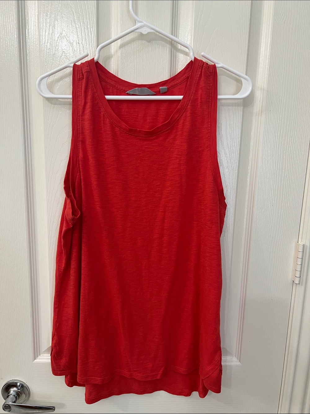 Athleta Bright Red Scoop Neck Performance Tank